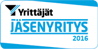 Olemme Suomen Yrittäjät jäsenyritys jo vuodesta 2009 alkaen
