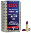 CCI Clean-22 Hyper Velocity .22LR 2,0g - Pienoiskiväärin patruunat - 604544688870 - 1