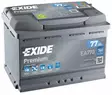 Exide Premium akku EA770 12V 77Ah - Exide akut - EA770 - 3