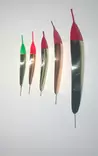 Puustjärven Valio 8,5cm liukupilkki punaisella kärjellä - Pystypilkit - 6430025658070 - 2