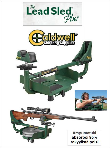 Ampumatuki, Caldwell The Lead Sled 3 - Ampumatukipussit ja -penkit - 661120001430 - 1