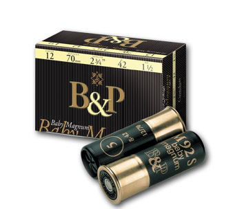 B&P Baby Magnum 42g 12/70 - Haulikon patruunat - 8033109434560 - 2