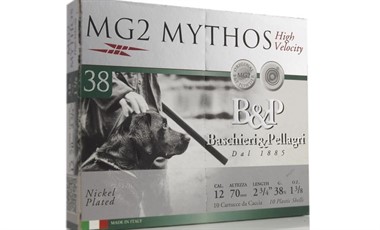 B&P MG2 Mythos 38g HV Niklattu 12/70 - Haulikon patruunat - 8057018390090 - 1