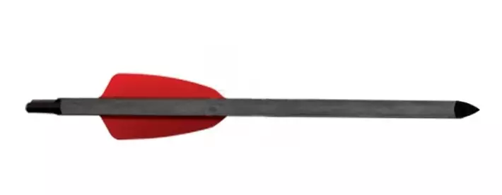 EK Archery Pistoolivarsijousen nuolet 7,5" 10kpl - Varsijousiin - 53S210 - 1