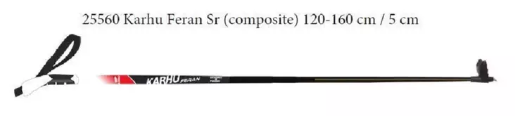 Karhu Feran SR hiihtosauvat - Hiihtosauvat ja -varaosat - 41-25560-120 - 2