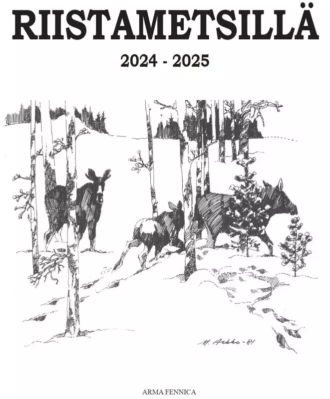 Kirja RIISTAMETSILLÄ 2024-2025 - Kirjat - 9789525687590 - 1