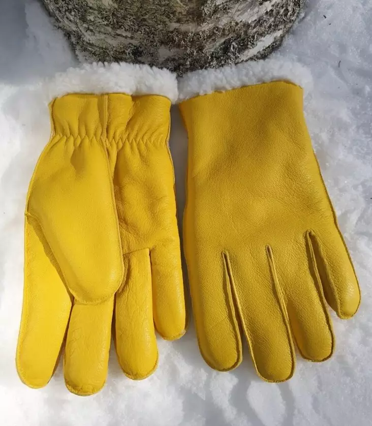 LapLap Winter nahkahanskat vuorella - Talvi- ja lämpökäsineet - 6430077381230 - 1