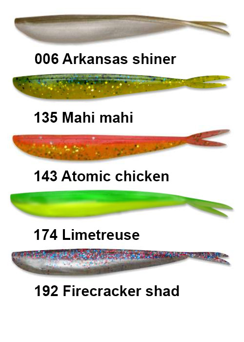 Lunker City Fin-S Fish 2,5" 20 kpl - Jigit ja kumikalat - 725442206000 - 1