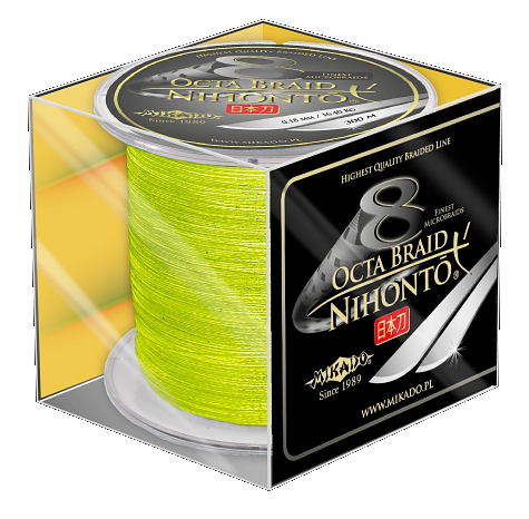 Mikado Octa Braid Nihonto 300m - Kuitusiimat ja punotut siimat - 5900637508540 - 1
