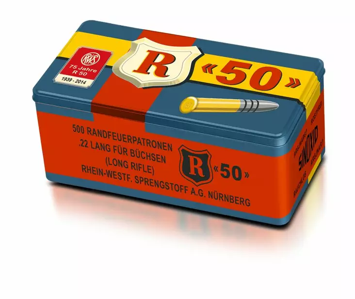 RWS R50 Juhlapatruuna .22LR 315m/s - Pienoiskiväärin patruunat - 4000294134180 - 1
