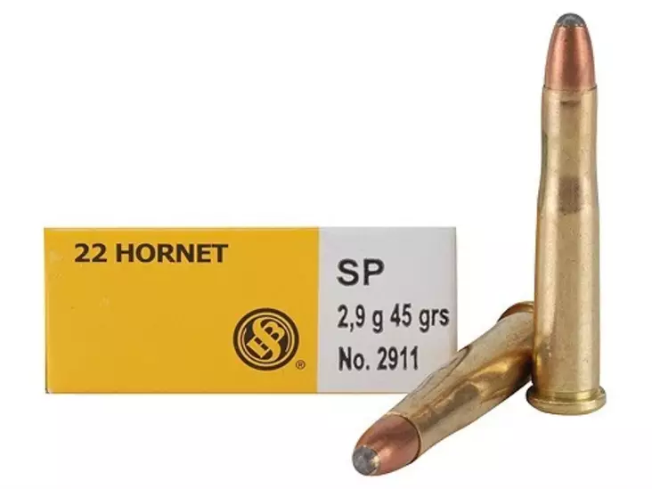 Sellier & Bellot .22 Hornet 2,9g SP - Kiväärin patruunat - 8590690330010 - 1