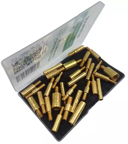 Niteforce 30 pieces Adapter set for gun cleaning rod - Aseen puhdistuspuikot ja -setit - 6430061582971 - 2