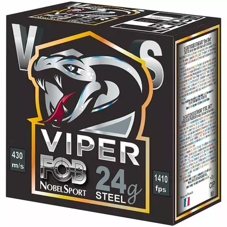 FOB Viper Steel 12/70 24g no. 8 - Kiekkopatruunat - 3268790011751 - 1