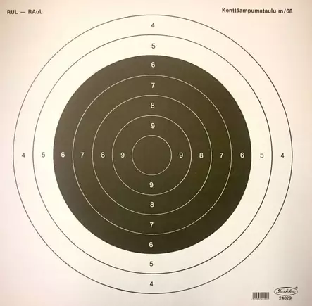 Kenttäampumataulu 29 M-68 - Maalitaulut - 6410362402901 - 2