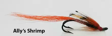Lohiperho kaksihaarainen, koko 6 - Lohiperhot - salmon-double-T61 - 1