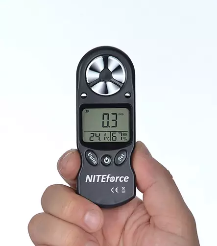NITEforce Wind Speed Meter tuulimittari - Luodinnopeus- ja tuulimittarit - 6430061582131 - 2