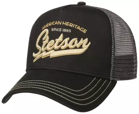 Stetson Trucker Cap American Heritage Cl Musta lippis - Lippalakit - 7751171 - 1