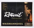 Rottweil Waidmannsheil HV 16/70 - Haulikon patruunat - 4000294226281 - 1