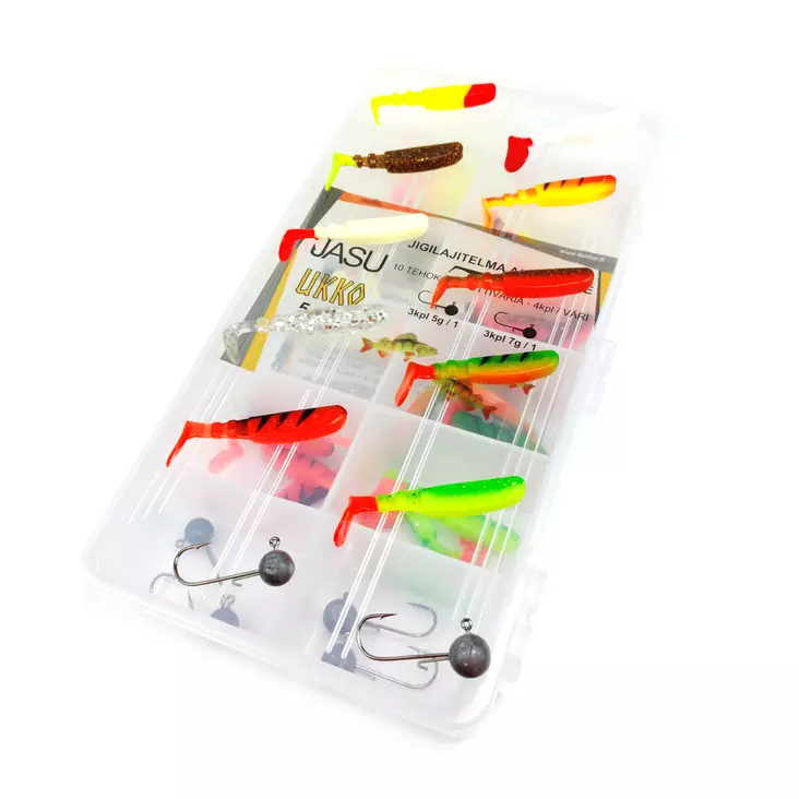 Jasu Ukko 5cm -kalajigilajitelma - Jigit ja kumikalat - 6430075932151 - 1