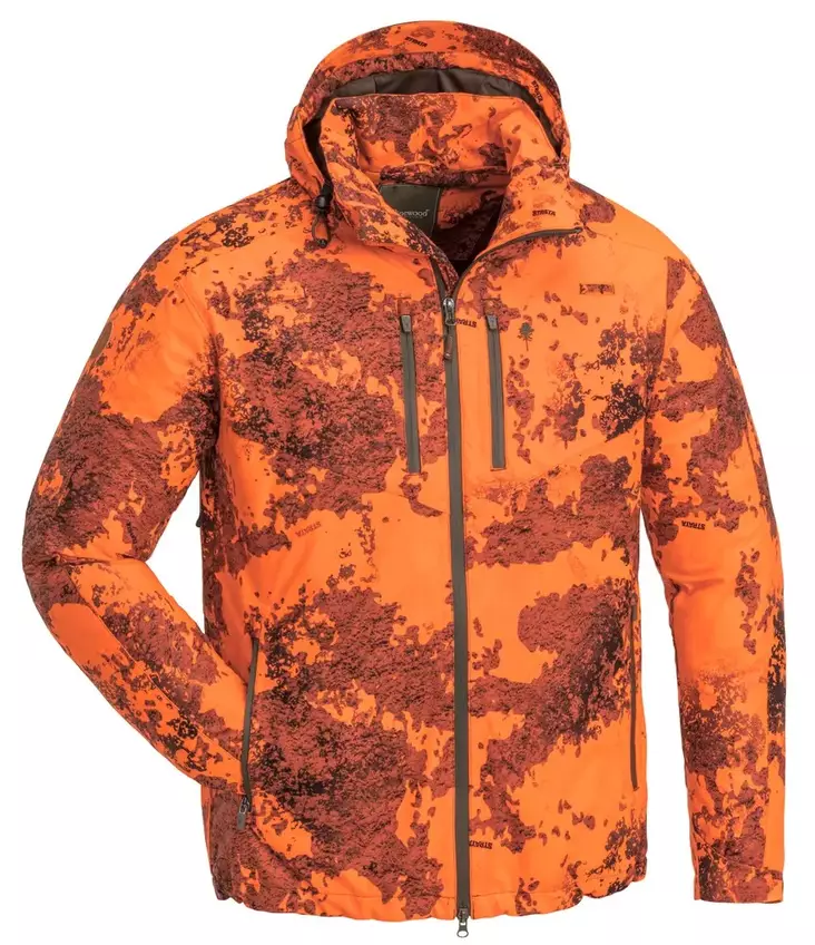 Pinewood Furudal Active 2L Camou Strata Blaze takki - Metsästystakit - 7331090337381 - 1