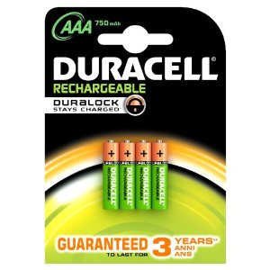 Duracell AAA Rechargeable 750mAh - Akkuparistot - 5000394090231 - 1