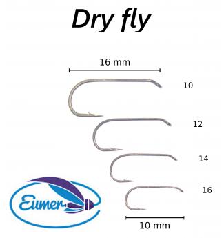 Eumer Classic Dry pintaperhokoukku 50kpl - Perhokoukut - 6430037100321 - 1