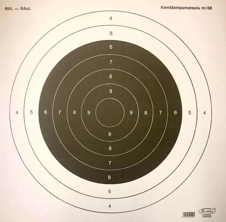 Kenttäampumataulu 29 M-68 - Maalitaulut - 6410362402901 - 2
