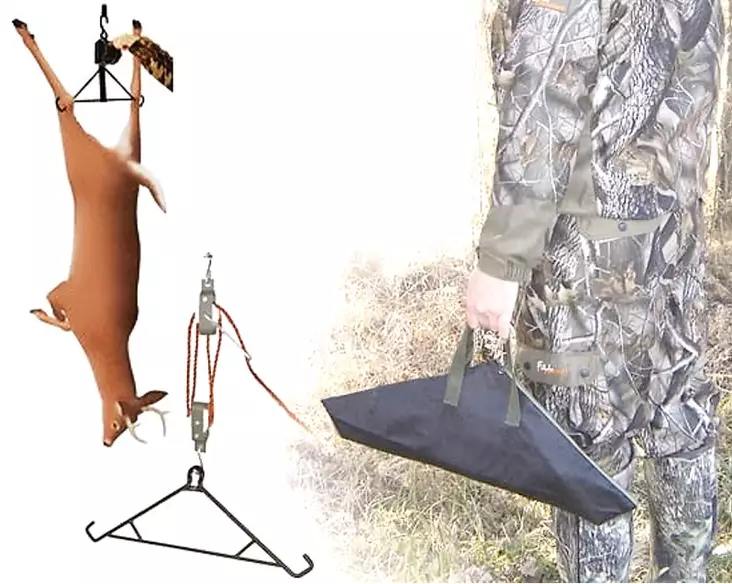 Köysitalja riistariiputin 55cm/226kg HME - Punnitus ja riiputus - 830636002051 - 1