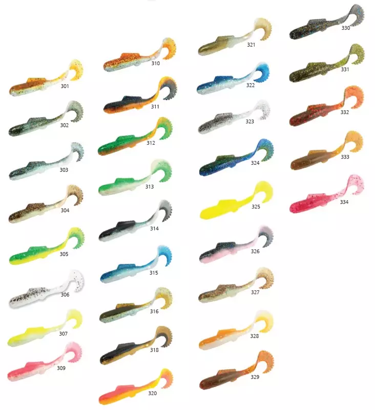 Mikado Swingfish 8cm sirppikalajigi 5kpl - Jigit ja kumikalat - 5900637365891 - 1
