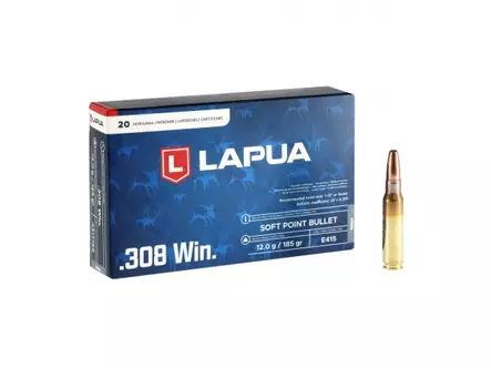 Lapua Mega .308win 12g - Kiväärin patruunat - 6418267101592 - 2
