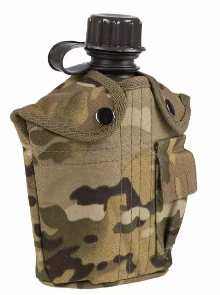 Mil-Tec Kenttäpullo 1L suojapussilla - Ruokailuvälineet - 4046872404672 - 1