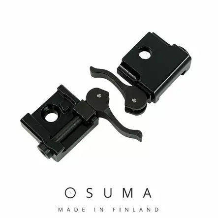 Osuma Picatinny pikajalan pohja, Optilock yhteensopiva - Kiikarinjalat ja Sovituskappaleet - 6430068625282 - 1