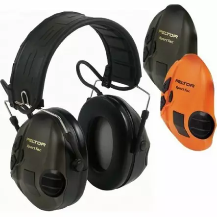 Peltor SportTac aktiivikuulosuojain - Kuulevat Kuulosuojaimet - 7318640044852 - 3