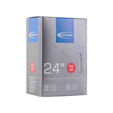 Schwalbe sis=C3=A4rengas 24" 40/62-507, Presta 40mm - Polkupyörän sisärenkaat - 4026495100502 - 1