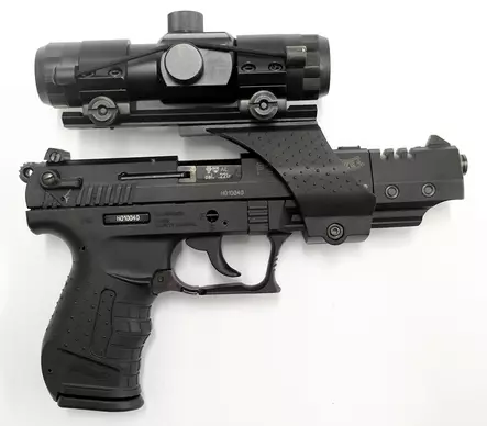 Walther P22 Target .22LR pienoispistooli - Käytetyt pistoolit - 156932 - 2