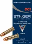 CCI Stinger Extra .22Lr HP - Pienoiskiväärin patruunat - 076683050502 - 1
