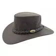 Jacaru Kangaroo Leather lierihattu, Kengurun nahka, ruskea - Hatut - 9331670000092 - 1