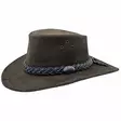 Jacaru Wallaroo Suede lierihattu, naudanmokkaa, ruskea - Hatut - 9331670001402 - 1