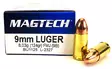 Magtech 9mm Luger FMJ 8,03g pistoolinpatruuna - Pistoolin ja revolverin patruunat - 7891798042852 - 2