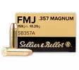 Sellier&Bellot .357 Magnum FMJ 10,25g - Pistoolin ja revolverin patruunat - 8590690311392 - 2