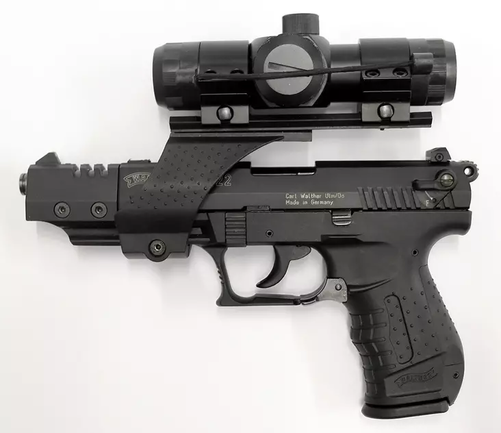 Walther P22 Target .22LR pienoispistooli - Käytetyt pistoolit - 156932 - 1