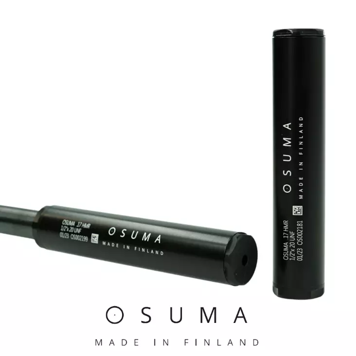 Osuma .17 hmr äänenvaimennin - Äänenvaimentimet - 6430068623332 - 1