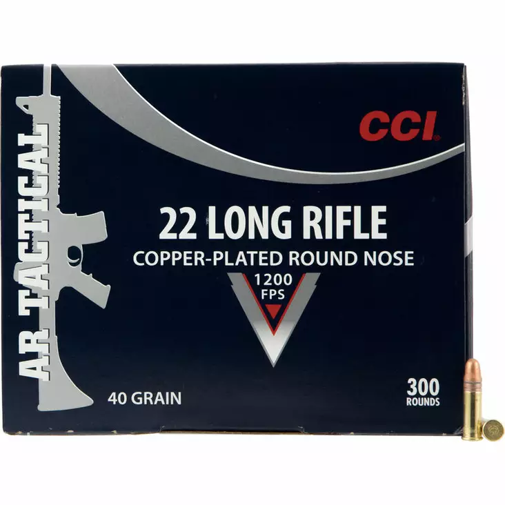 CCI AR Tactical .22LR 2,60g - Pienoiskiväärin patruunat - 076683009562 - 1