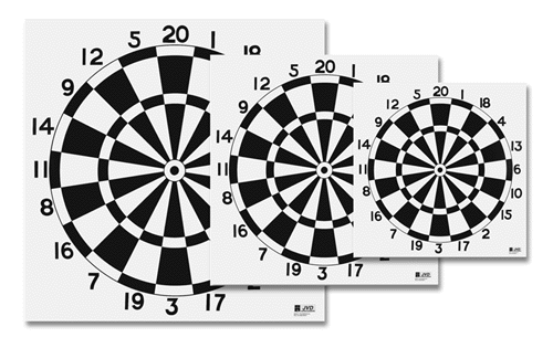 Darts JVD -maalitaulu 1 kpl - Maalitaulut - 8717974318742 - 1