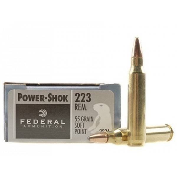 Federal Power-Shok .223Rem 3,6g - Kiväärin patruunat - 029465084172 - 1