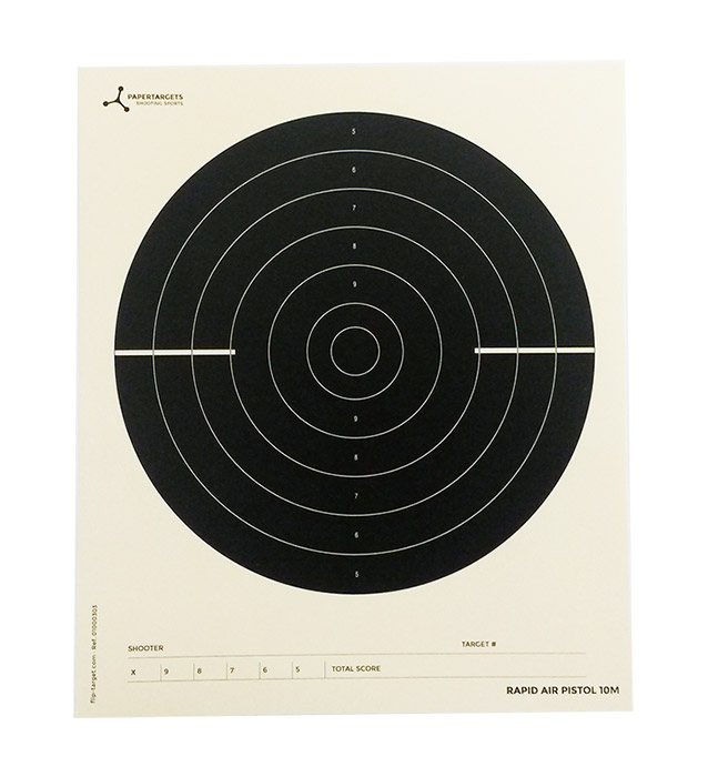 Flip-Target Rapid Air Pistol 10m - Maalitaulut - 8436556528262 - 1