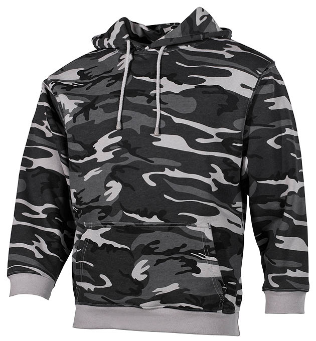 Huppari, Harmaa camo - Pitkähihaiset Paidat - 4044633084132 - 1