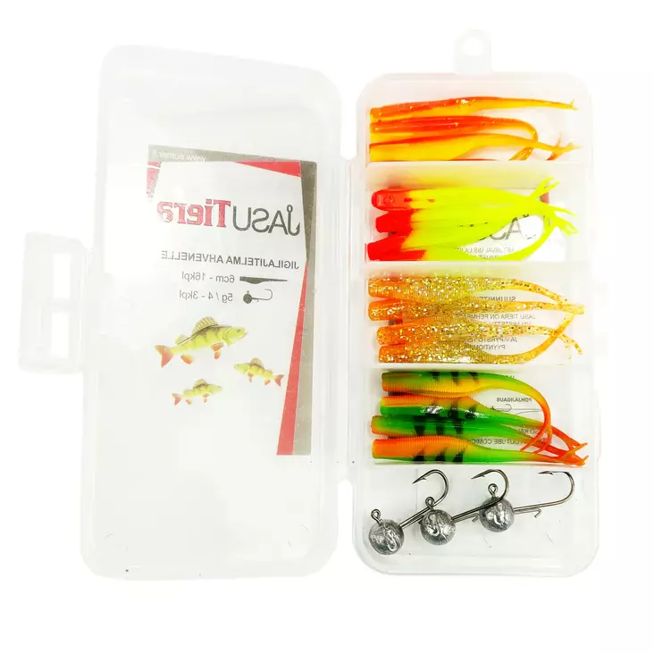 Jasu Tiera 6cm -kalajigilajitelma - Jigit ja kumikalat - 6430075932182 - 1
