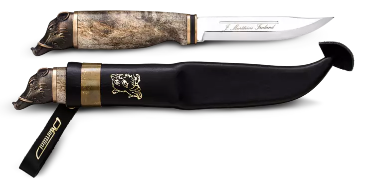 Marttiini Villisikapuukko puulaatikossa - Puukot - 6416885327202 - 1