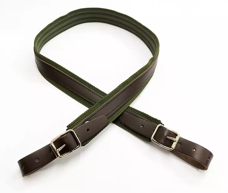 Nahka-Nasta Asehihna Vihreä / Ruskea - Asehihnat - 2080400000002 - 2